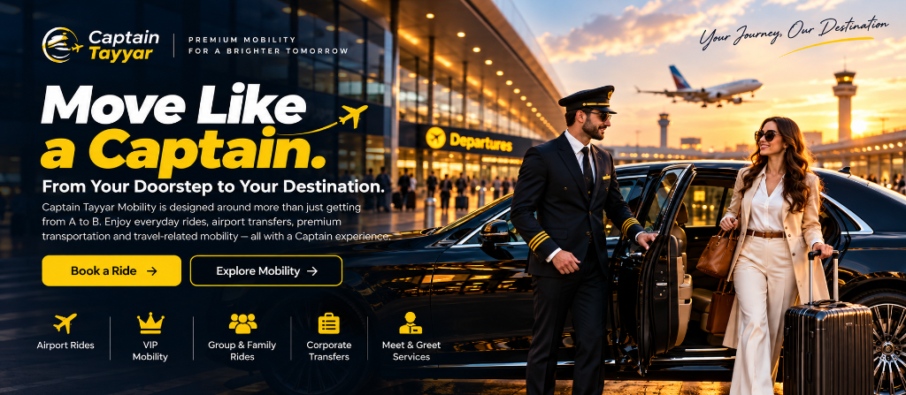 Move Like a Captain - From Your Doorstep to Your Destination - Captain Tayyar