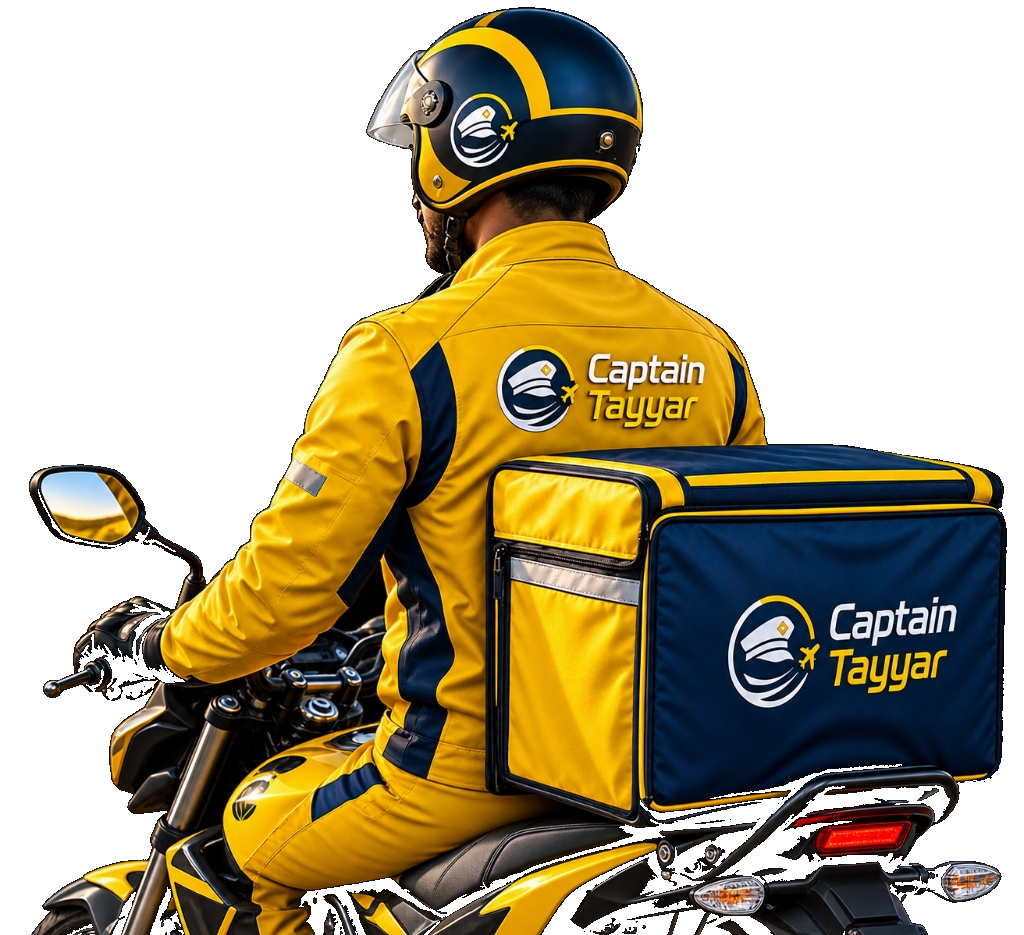 Captain Tayyar Delivery Rider