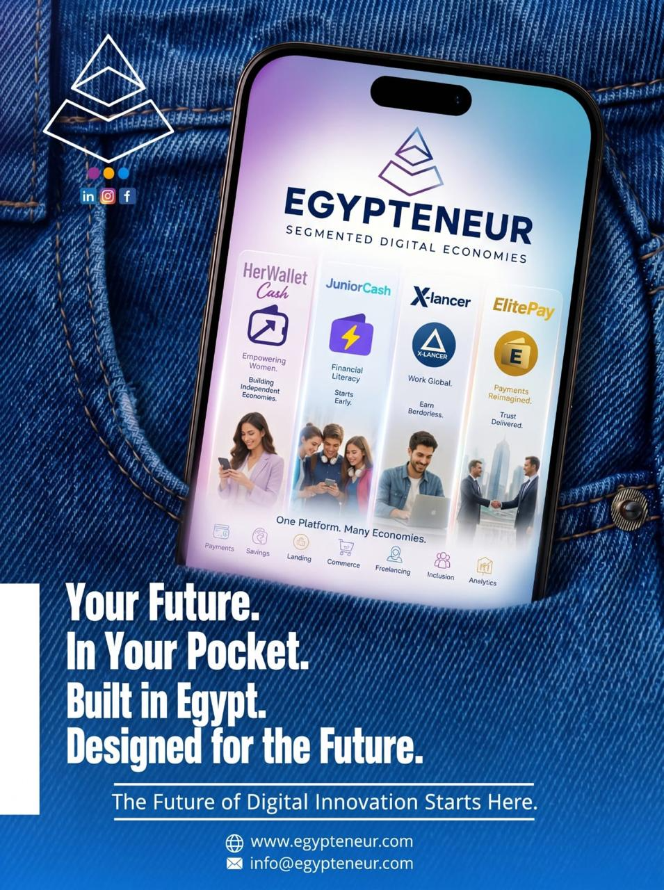 Egypteneur segmented digital economies and Captain Tayyar future in your pocket